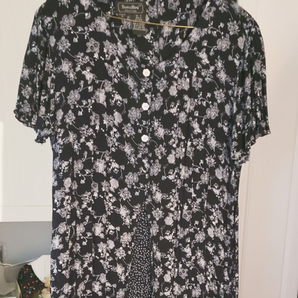 Vintage Borcellini Long Dress Size 14 - Picture 1 of 2